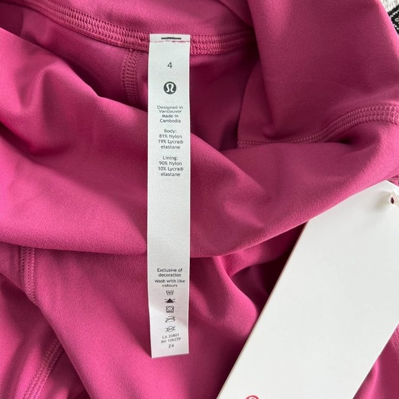 NWT lululemon Align HR Pant 25" - Pink Lychee - Picture 6 of 9